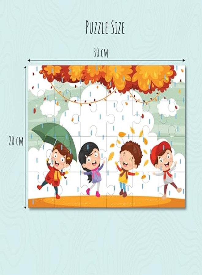 Khilonewale Wooden Jigsaw Puzzle Set for Kids, 24 Pieces Each, 20×30 cm for Kids - Combo of 6 Educational Puzzles for 3+ Years Kids Gifts for Boys,Girls Puzzle Game (Fantasy Princess Puzzles) - Image 3